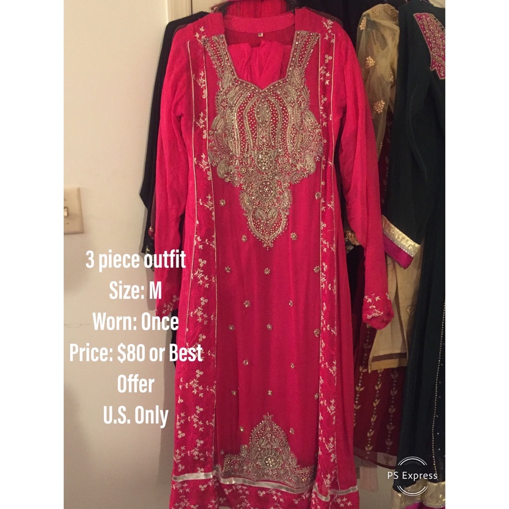 Very heavy Pakistani / Indian Shalwar Kameez